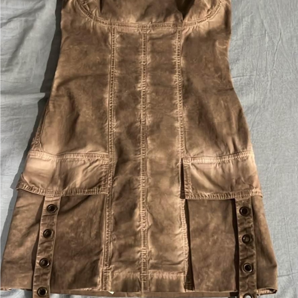 Blumarine Coffee Brown Dress